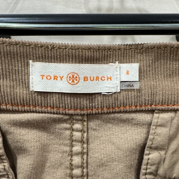 Tory Burch Tan Button-Front Mini Skirt - Picture 5 of 5